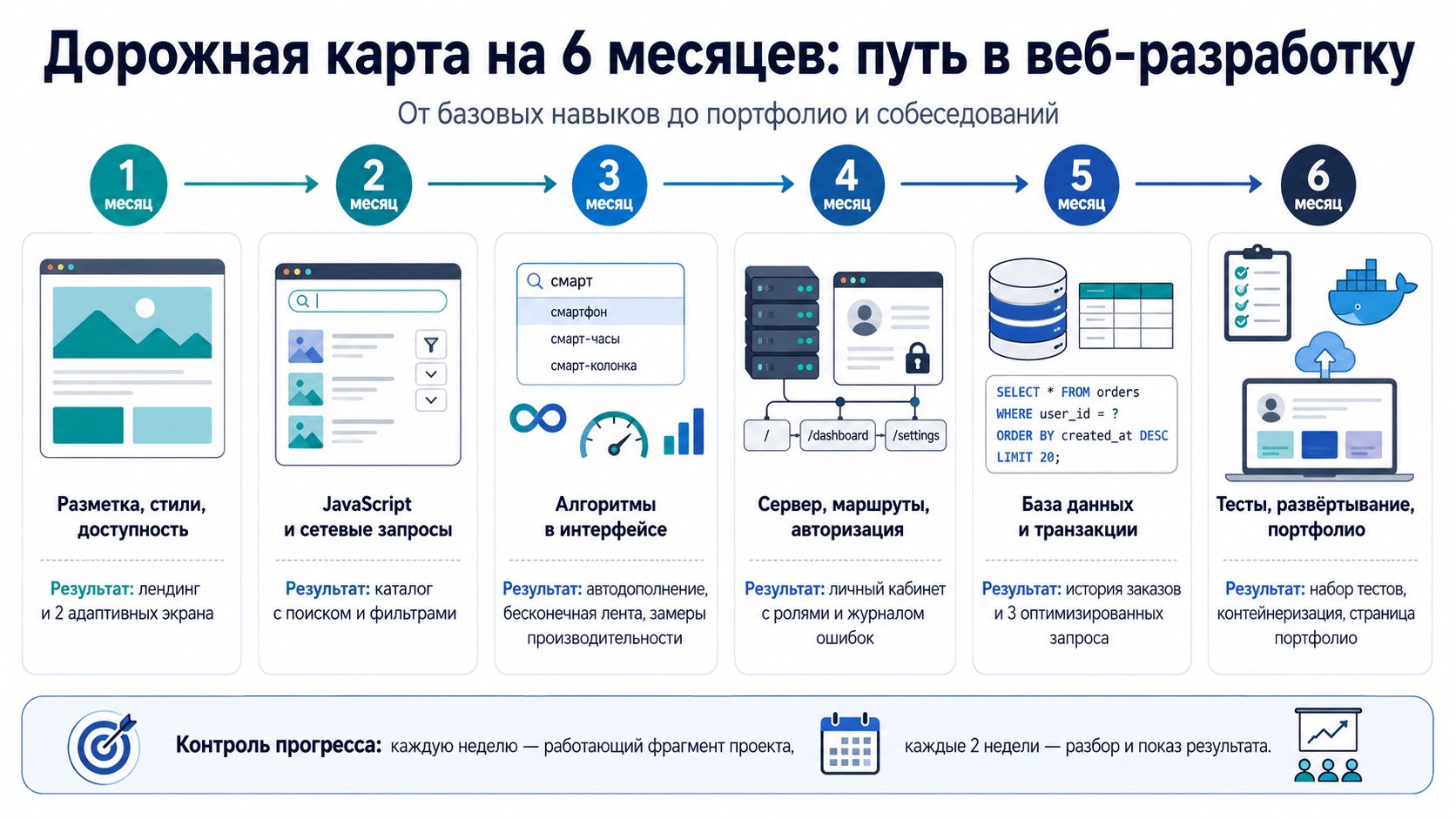 план на полгода